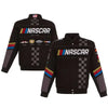 Nascar JH Design Black Twill Logo Uniform Jacket