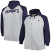 New England Patriots Fleece Raglan Hoodie Jacket