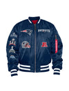 New England Patriots X Alpha X New Era Navy Jacket