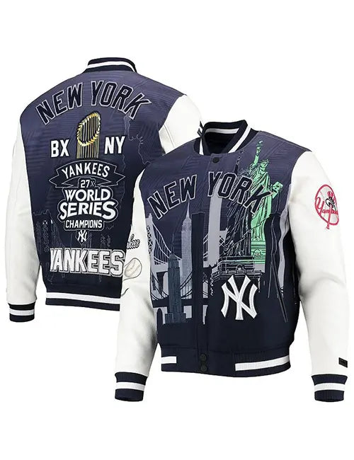 New York Yankees Pro Standard Remix Varsity Jacket