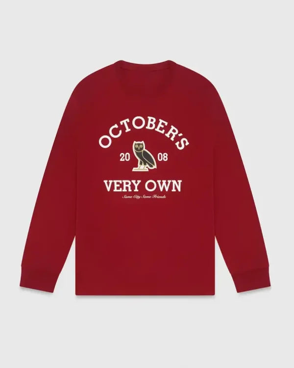 OVO Collegiate Longsleeve T-shirt