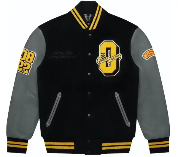 OVO Collegiate Varsity Black Jacket