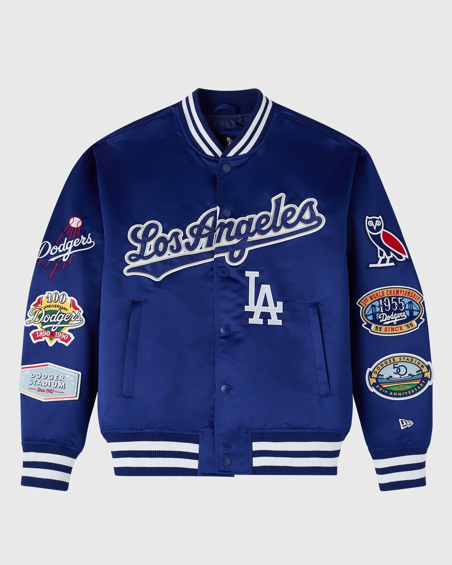 OVO Los Angeles Dodgers Replica Varsity Jacket