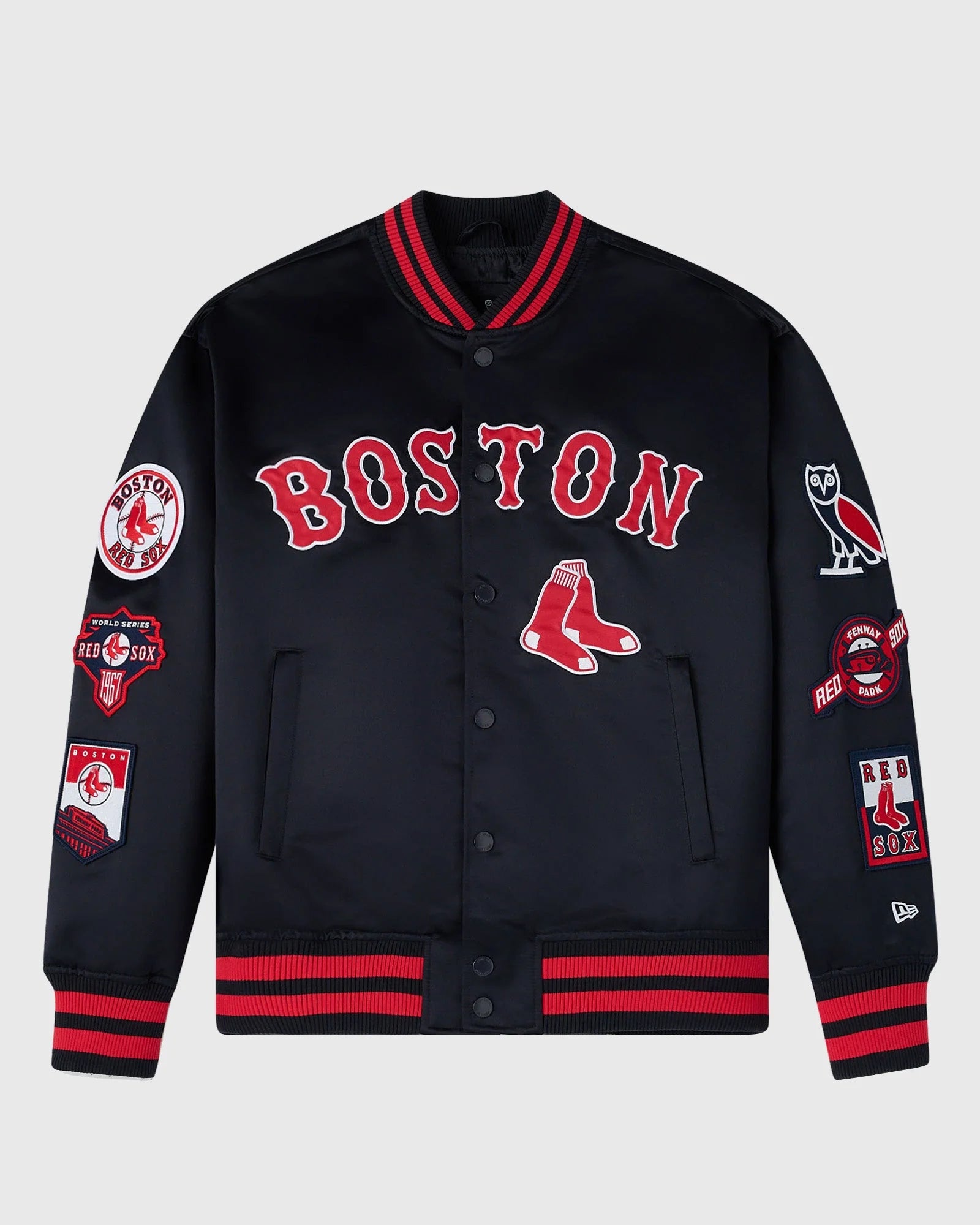 OVO MLB Boston Red Sox Replica Varsity Jacket