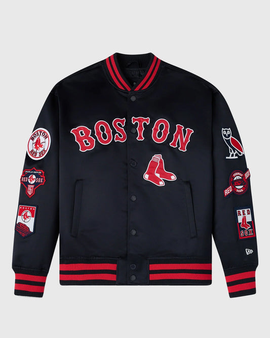 OVO MLB Boston Red Sox Replica Varsity Jacket