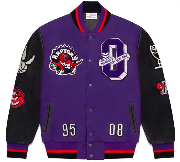 OVO Mitchell And Ness ’95 Raptors Varsity Jacket