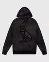 OVO OG Leather Black Hoodie