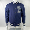OVO October’s Very Own Navy OG Owl Varsity Jacket