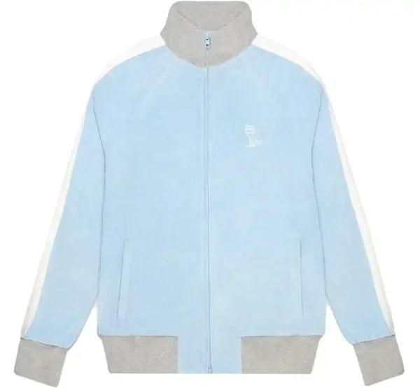 OVO Terry Cloth Track Blue Jacket