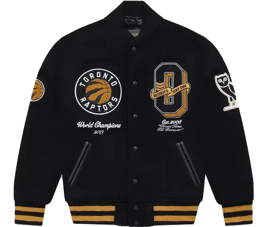 OVO x NBA Raptors Varsity Jacket
