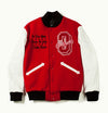 OVO x Roots 2011 Red White Leather Varsity Jacket