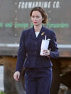 Oppenheimer Emily Blunt Blue Coat