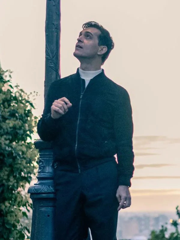 Pedro Alonso TV Series Berlin Bomber Leather Jacket