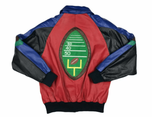 Pelle Pelle 90s Vintage Football Leather Jacket