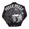 Pelle Pelle Black Exotic 1978 Leather Jacket