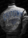 Pelle Pelle Chi-Town Gray Leather Jacket