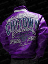 Pelle Pelle Purple Chi-Town Leather Jacket