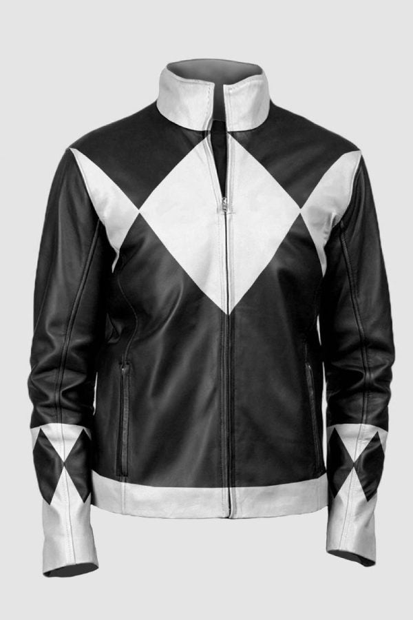 Power Rangers Classic Leather Black Jacket