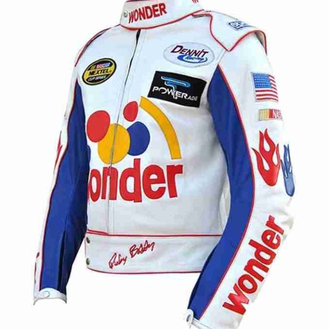 Ricky Bobby Talladega Nights Leather Jacket