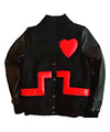 Rihanna Valentine’s Day Black Jacket