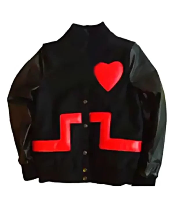 Rihanna Valentine’s Day Black Jacket