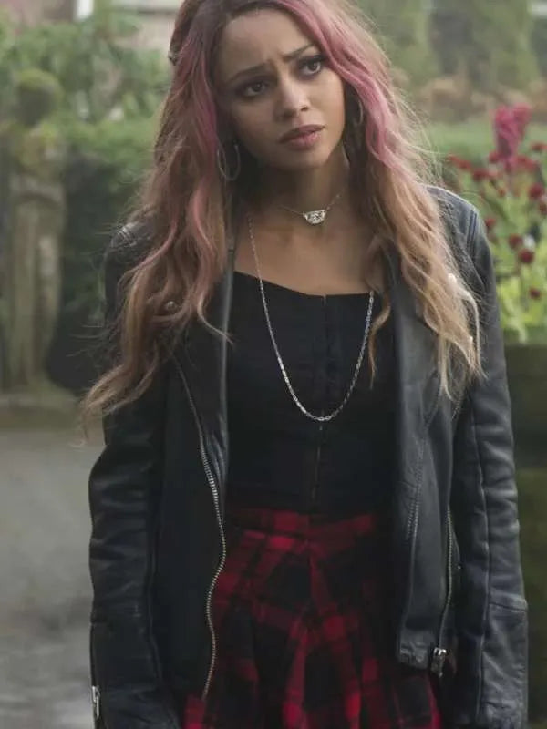 Riverdale Toni Topaz Black Leather Jacket