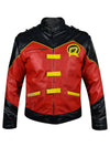 Robin Red Justice League Real Leather Jacket
