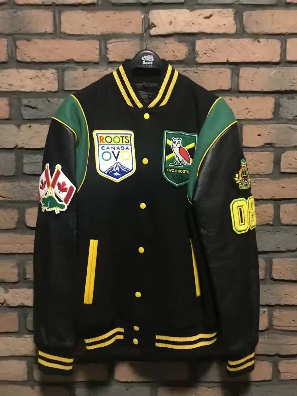 Roots x OVO 2018 Calgary Varsity Jacket