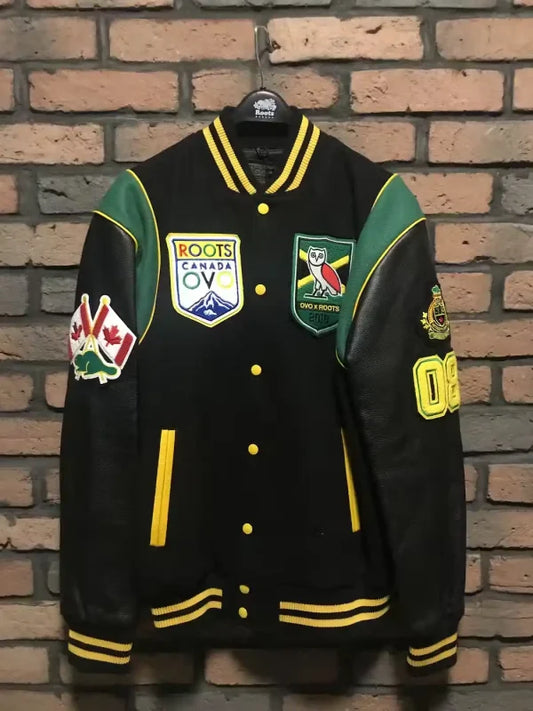 Roots x OVO 2018 Calgary Varsity Jacket