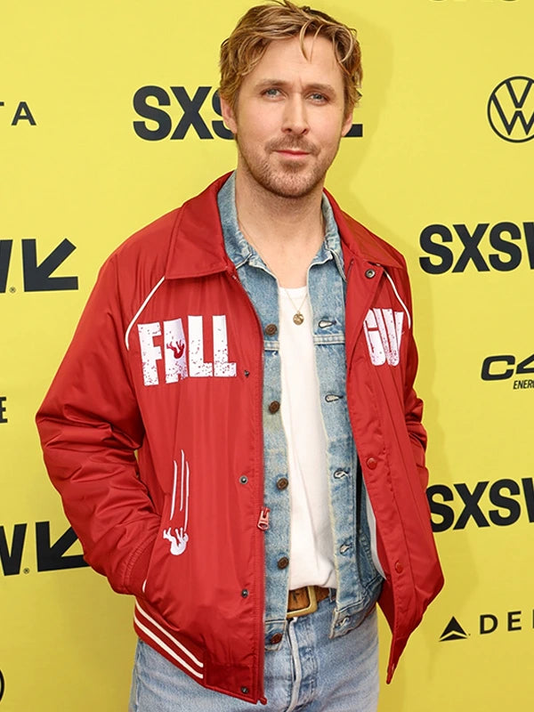 Ryan Gosling Sxsw 2024 Red Jacket