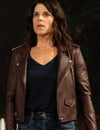 Scream 2022 Neve Campbell Leather Jacket