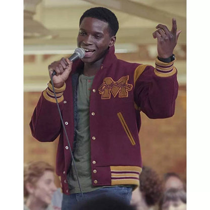 Jackson Marchetti Sex Education Letterman Jacket