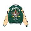 Skeleton 1993 Bird Varsity Vintage Jacket