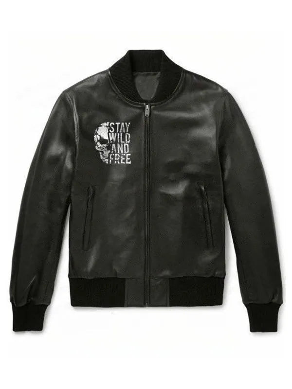 Stay Wild and Free Halloween Black Jacket