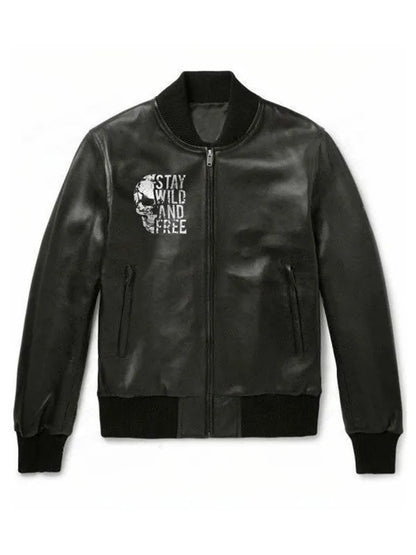 Stay Wild and Free Halloween Black Jacket