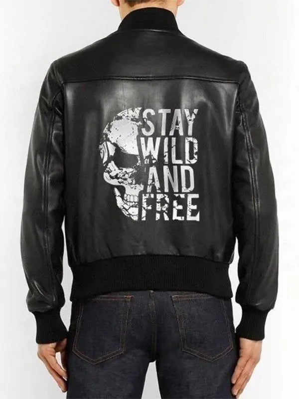 Stay Wild and Free Halloween Black Jacket