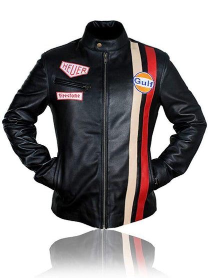 Steve McQueen Le Mans Gulf Racing Jacket