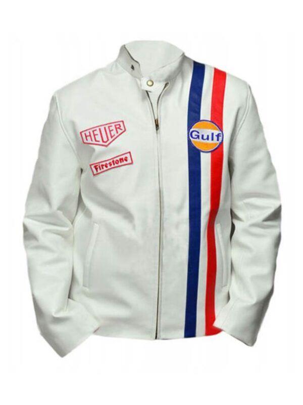 Steve McQueen White Le Mans Jacket