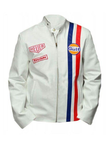 Steve McQueen White Le Mans Jacket