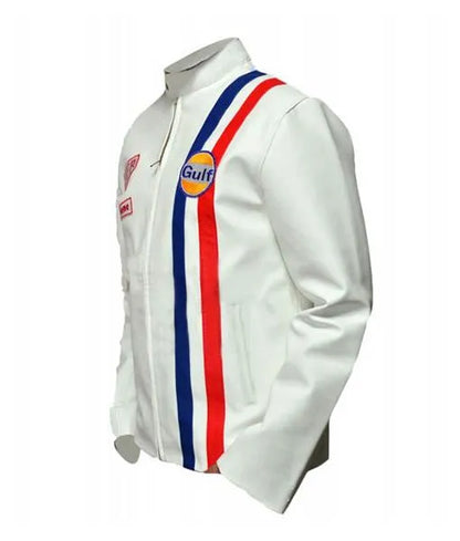 Steve McQueen White Le Mans Jacket