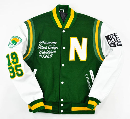 Norfolk State University Motto Varsity Jacket