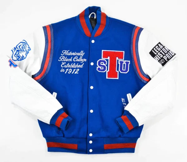 Tennessee State University Motto Varsity Jacket