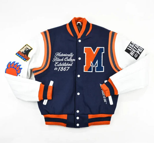 Morgan State University Motto Varsity Jacket