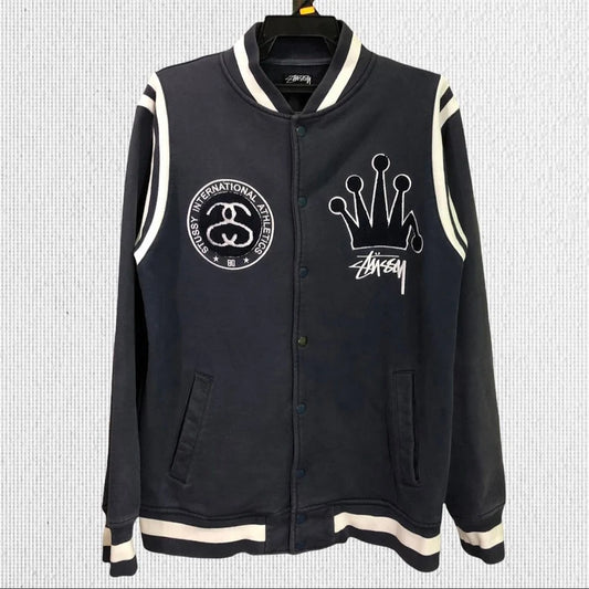 Stussy Embroidered Varsity Jacket