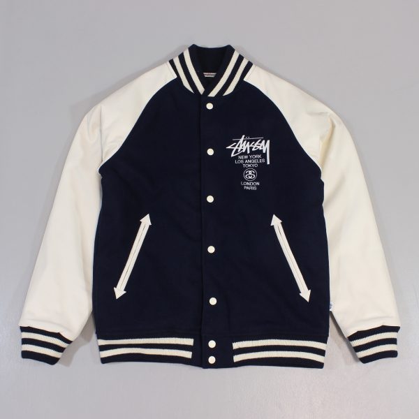 Stussy World Tour Wool Jacket