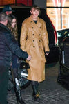 Taylor Swift 35th Birthday Camel Trench Coat