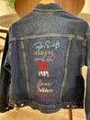 Taylor Swift Eras Tour Denim Blue Jacket