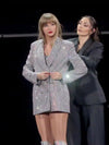 Taylor Swift The Man Silver Blazer Inspired by Eras Tour