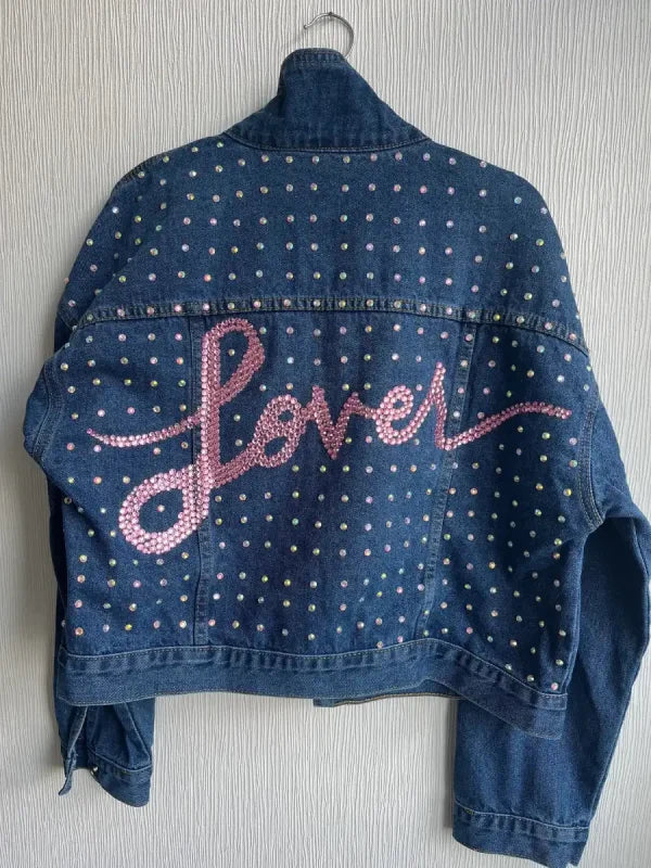 Taylor Swift Lover Blue Denim Jacket