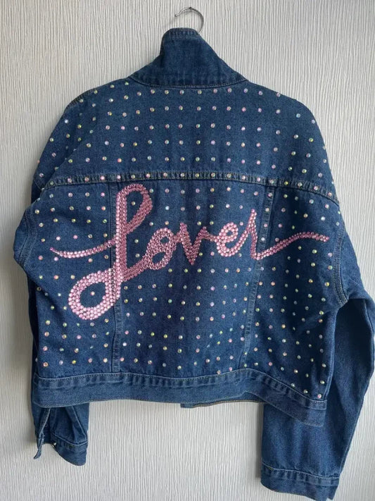 Taylor Swift Lover Blue Denim Jacket